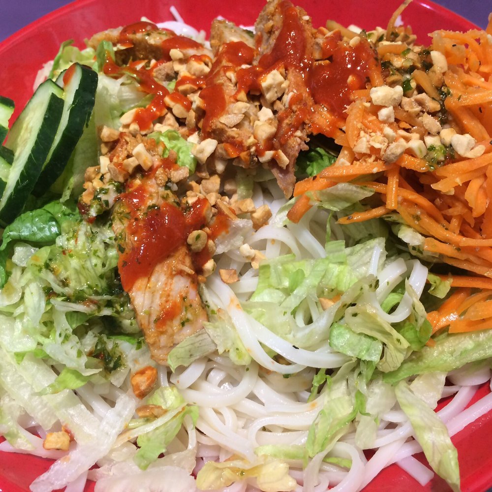 Rainbow Cafe - Asian Noodle Salad with Pork $4.99 - American Near Me - Salt Lake City, Utah Rainbow Cafe - Asian Noodle Salad with Pork $4.99 - American Near Me - Salt Lake City, Utah