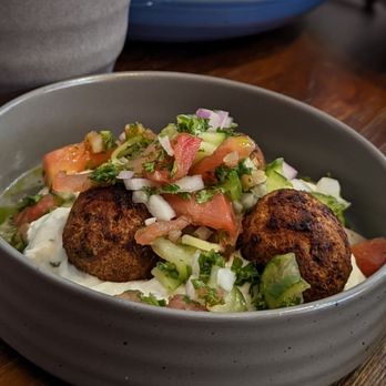 Eva Boston - House-Made Lamb Meatballs - New American Near Me - Boston, Massachusetts