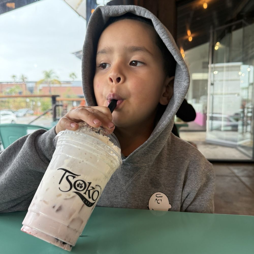 Tsoko Cafe - Organic strawberry cloud latte came out great - Coffee & Tea Near Me - Redlands, California Tsoko Cafe - Organic strawberry cloud latte came out great - Coffee & Tea Near Me - Redlands, California