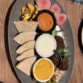 Greens Restaurant - Falafel Platter - Vegetarian Near Me - San Francisco, California
