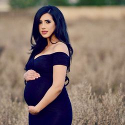 Dolled Up By Angie - My beautiful friend I styled her hair for her pregnancy shoot