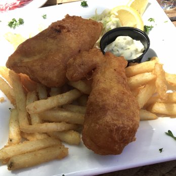 Coolidge Park Cafe - Fish and chips. - Diners Near Me - Northampton, Massachusetts
