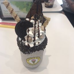 Cookies and cream cookie dough explosion! Cookies and cream cookie dough explosion!