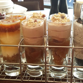 Tiller's Kitchen and Bar - You can't leave without having a shot of one of the funnest desserts in town.  A bit on the sweet side but just the right amount of dessert. - New American Near Me - Westminster, Colorado