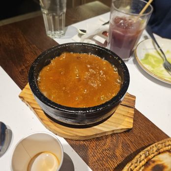 Yemenat - Beef Fahsa- Braised short ribs in a spiced broth. $28. Best dish here - Middle Eastern Near Me - Brooklyn, New York