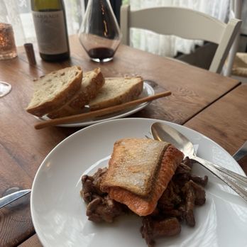 Cascina Spinasse - Salmon and mushrooms - Italian Near Me - Seattle, Washington