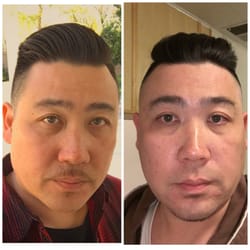Colorado Barber Shop - Here is what my hair should look like vs what I actually got. You have been warned!