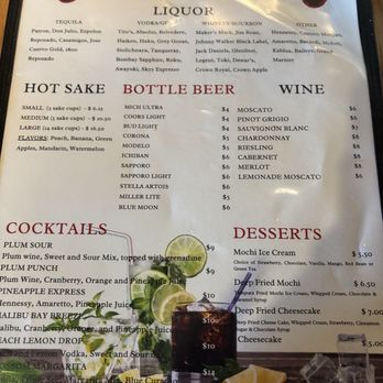 Sumo Japanese Steak House - Menu - Japanese Near Me - Columbia, South Carolina