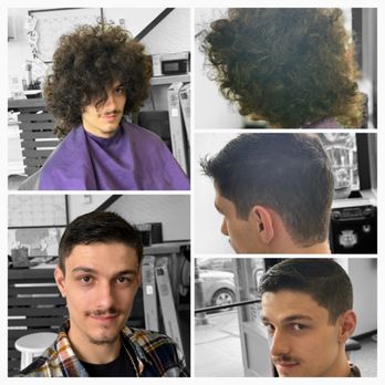 Latitude Forty-Five Barbershop - Before and after. Huge transformation. - Barbers Near Me - Calais, Maine Latitude Forty-Five Barbershop - Before and after. Huge transformation. - Barbers Near Me - Calais, Maine