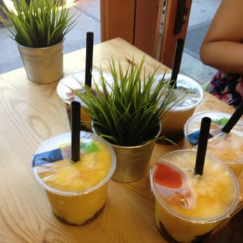 Hana Kitchen - Mmm mango boba not bad :) - Asian Fusion Near Me - Isla Vista, California Hana Kitchen - Mmm mango boba not bad :) - Asian Fusion Near Me - Isla Vista, California