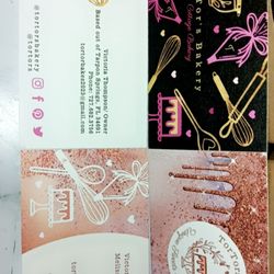 Tortor's Bakery - Business Cards