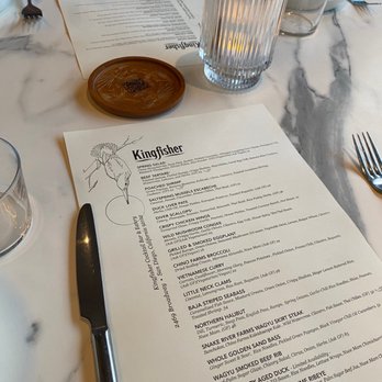 Kingfisher - Menu - Vietnamese Near Me - San Diego, California