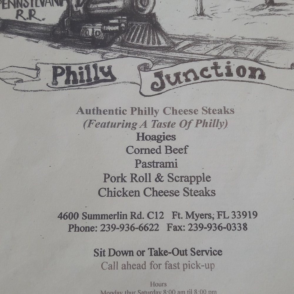 Philly Junction - Lunch time.. - Sandwiches Near Me - Fort Myers, Florida Philly Junction - Lunch time.. - Sandwiches Near Me - Fort Myers, Florida