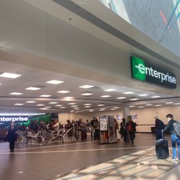 Exterior outside entrance of Enterprise Rent-A-Car - Don't let the line fool you, it went by quick! - S Phoenix, Arizona Exterior outside entrance of Enterprise Rent-A-Car - Don't let the line fool you, it went by quick! - S Phoenix, Arizona