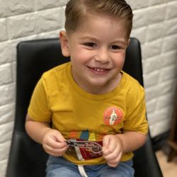 Poor Billy's Barber Shop - My nephew's the cutest and always feels so confident after leaving Poor Billy's.
