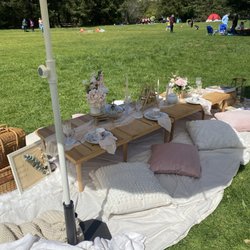 Picnic Story - Dainty theme, six people, in Lake Temescal!