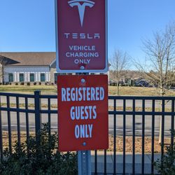 ChargePoint - Tesla charger at 5110 Trojan Dr, Charlotte