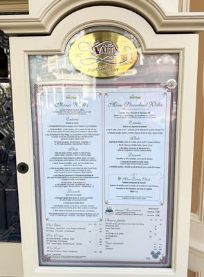 Menu photo 1 Walt’s - An American Restaurant Chessy, 75