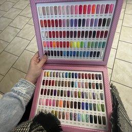 Variety of color is immaculate