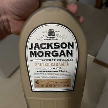 Haskell's - White Bear Lake - a bottle of jackson morgan salted caramel - Beer, Wine & Spirits Near Me - Saint Paul, Minnesota Haskell's - White Bear Lake - a bottle of jackson morgan salted caramel - Beer, Wine & Spirits Near Me - Saint Paul, Minnesota