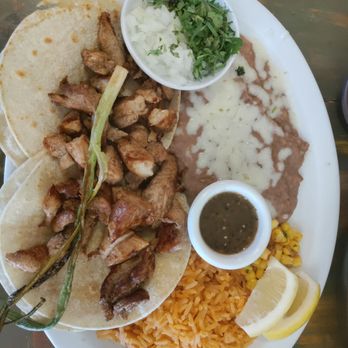 Nuestro Mexico Restaurant - Chicken taco combo - Mexican Near Me - Bakersfield, California Nuestro Mexico Restaurant - Chicken taco combo - Mexican Near Me - Bakersfield, California