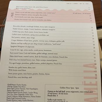 Camelia - Menu - French Near Me - Los Angeles, California Camelia - Menu - French Near Me - Los Angeles, California