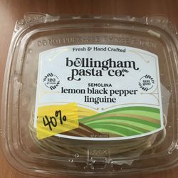 Bellingham Pasta - Lemon Black Pepper Linguine