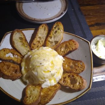 Char-Kol - The Homemade Ricotta with vanilla honey drizzle - Steakhouses Near Me - Freehold, New Jersey Char-Kol - The Homemade Ricotta with vanilla honey drizzle - Steakhouses Near Me - Freehold, New Jersey