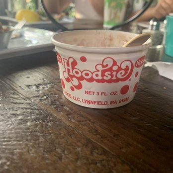 Rock Harbor Grill - Ice cream cup that comes with the kids meal - Gastropubs Near Me - Orleans, Massachusetts