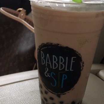 Babble - My first try! Babble milk tea. It was bomb. - Coffee & Tea Near Me - Oklahoma City, Oklahoma Babble - My first try! Babble milk tea. It was bomb. - Coffee & Tea Near Me - Oklahoma City, Oklahoma