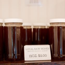 Local raw honey