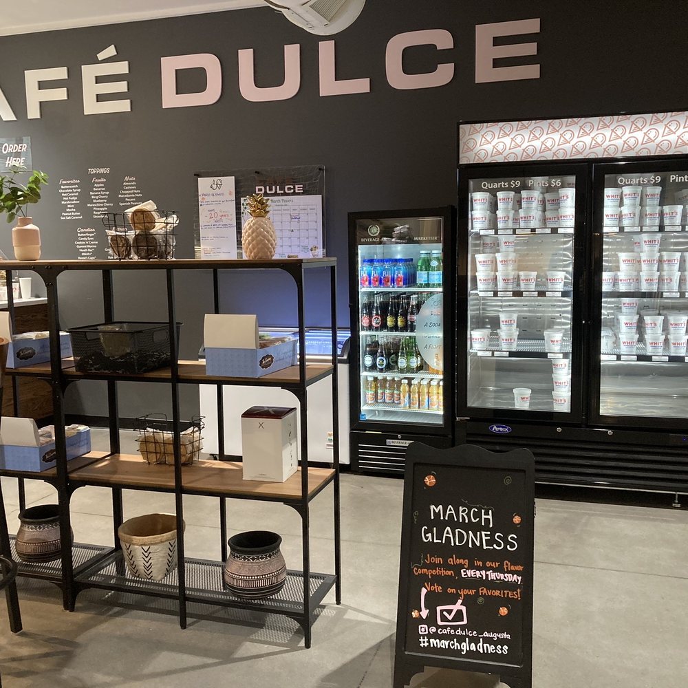 Café Dulce - Fridges with assortment of items - Coffee & Tea Near Me - Augusta, Georgia Café Dulce - Fridges with assortment of items - Coffee & Tea Near Me - Augusta, Georgia