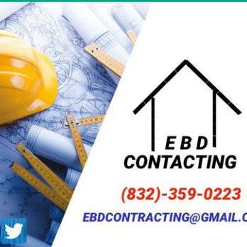 EBD Contracting - a hard hat, ruler, and blueprints - General Contractors Near Me EBD Contracting - a hard hat, ruler, and blueprints - General Contractors Near Me