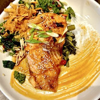 Red Door Woodfired Grill - EXP Miso Salmon - New American Near Me - Lenexa, Kansas Red Door Woodfired Grill - EXP Miso Salmon - New American Near Me - Lenexa, Kansas