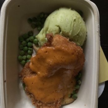 Cook Unity - Chicken with green mashed potatoes - Food Delivery Services Near Me
