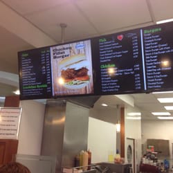 Genoa - Part of the menu