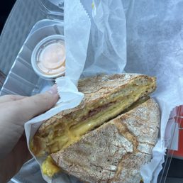 Breakfast panini Breakfast panini