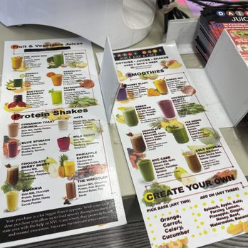 Daily Dose Juice Bar And Cafe - Drink menu - Juice Bars & Smoothies Near Me - Brooklyn, New York Daily Dose Juice Bar And Cafe - Drink menu - Juice Bars & Smoothies Near Me - Brooklyn, New York