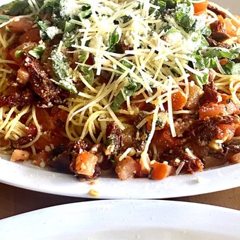 Iolis' Pizzeria - Veggie pasta with sun dried tomatoes and cheese. She said it was so flavorful. We each had leftovers. - Italian Near Me - Carmel, California Iolis' Pizzeria - Veggie pasta with sun dried tomatoes and cheese. She said it was so flavorful. We each had leftovers. - Italian Near Me - Carmel, California
