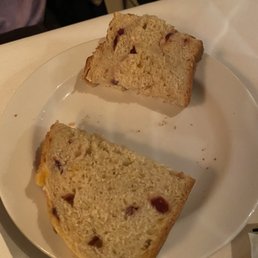 Complimentary Cranberry Bread