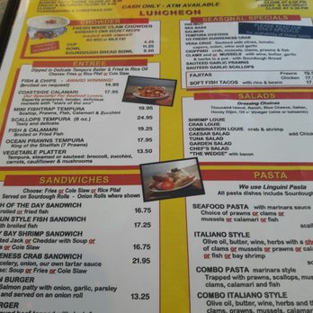 Barbara's Fishtrap - Menu - Seafood Near Me - Half Moon Bay, California
