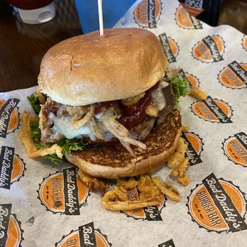 Bad Daddy's Burger Bar - Smokehouse Burger* - Burgers Near Me - Raleigh, North Carolina Bad Daddy's Burger Bar - Smokehouse Burger* - Burgers Near Me - Raleigh, North Carolina