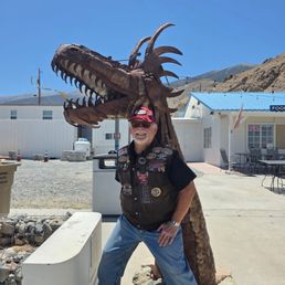 They also have two pretty cool metal sculptures in front of the business next to US 95 They also have two pretty cool metal sculptures in front of the business next to US 95