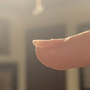 Bella Nails & Brows - My nail at the nail bed is much thicker than the tip she filed down to. - Nail Salons Near Me - La Mesa, California Bella Nails & Brows - My nail at the nail bed is much thicker than the tip she filed down to. - Nail Salons Near Me - La Mesa, California