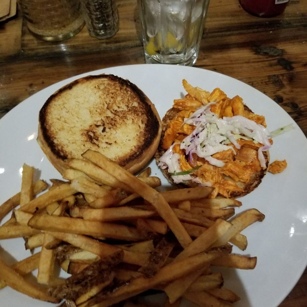 Babcock's Grove House - Spicy buffalo chicken sammy...perfection! And definitely spicy! - Comfort Food Near Me - Lombard, Illinois Babcock's Grove House - Spicy buffalo chicken sammy...perfection! And definitely spicy! - Comfort Food Near Me - Lombard, Illinois