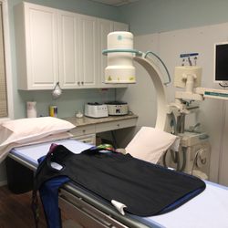 Zhaodi Gong, MD/PhD - Fluoroscope machine adds convenience for most procedures to be done in the office