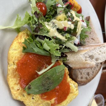 Le Pain Quotidien - Harissa-Tomato Jam & Avocado Omelette - Bakeries Near Me - Manhattan Beach, California Le Pain Quotidien - Harissa-Tomato Jam & Avocado Omelette - Bakeries Near Me - Manhattan Beach, California