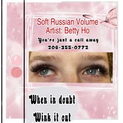 Angel Lashes & Brows - Angel Lashes and Brows
Soft Russian Volume eyelash extensions.
Call to book: 306-355-0772