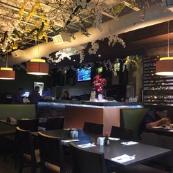 Posh Sushi Express - Inside was interesting decor