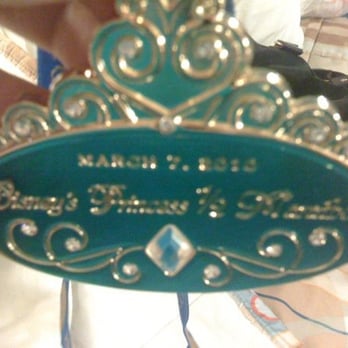 Disney's Princess Half Marathon - the medal! sorry it's blurry..taken on my iPhone - Races & Competitions Near Me - Orlando, Florida